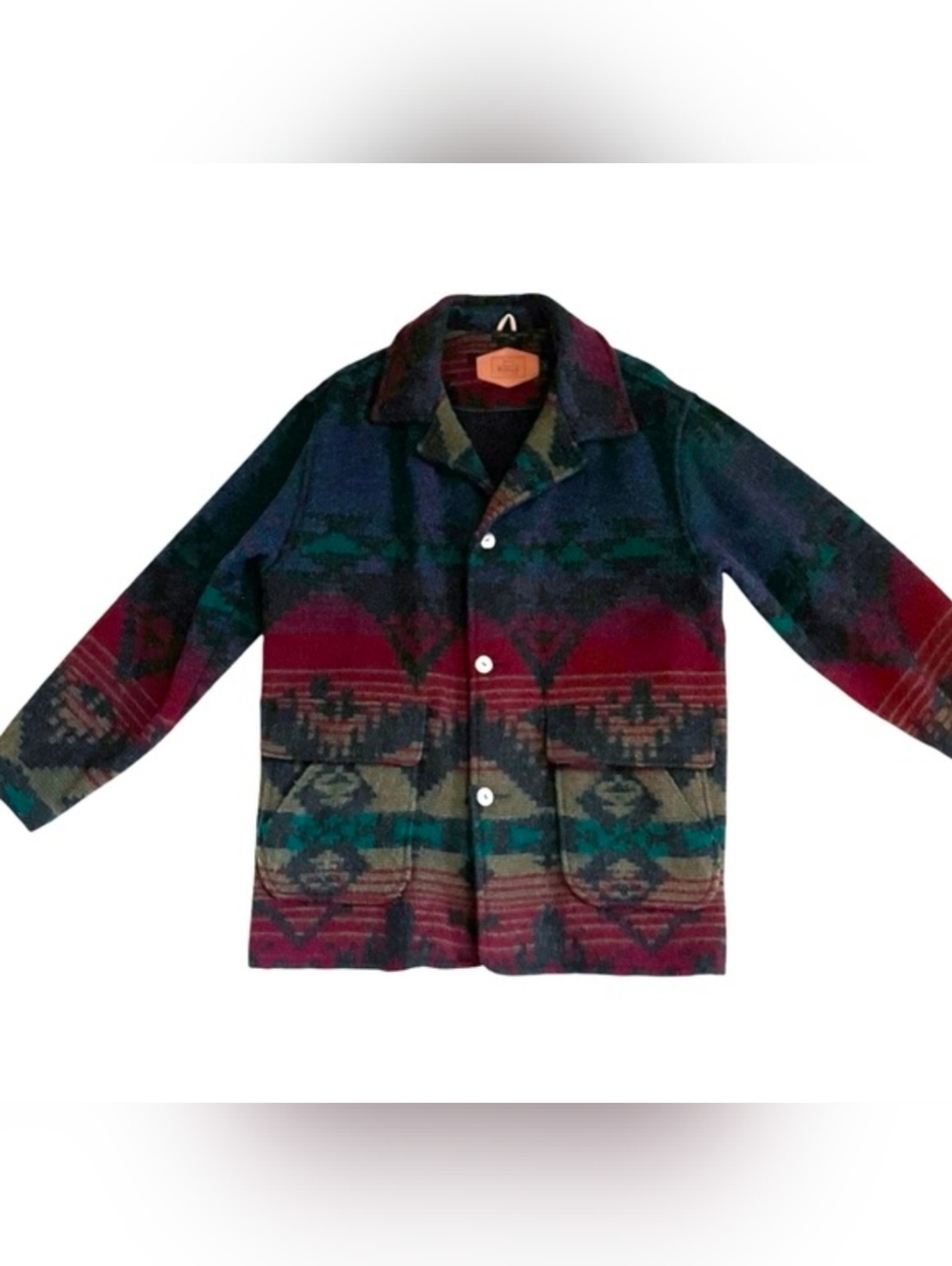 Woolrich Vintage Wool Aztec Ranch Jacket